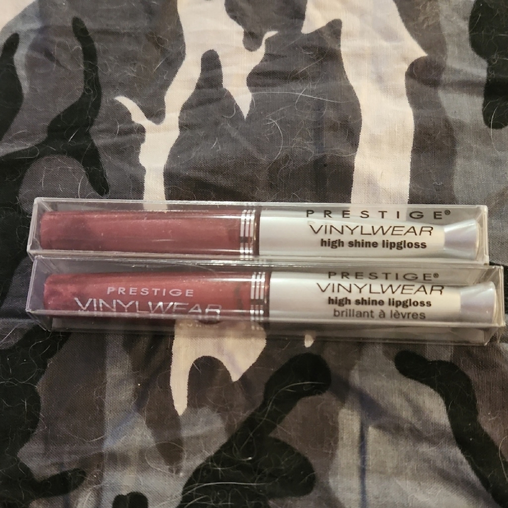 2 prestige cosmetics vinyl wear high shine lip gloss Spark (#VW-09)
